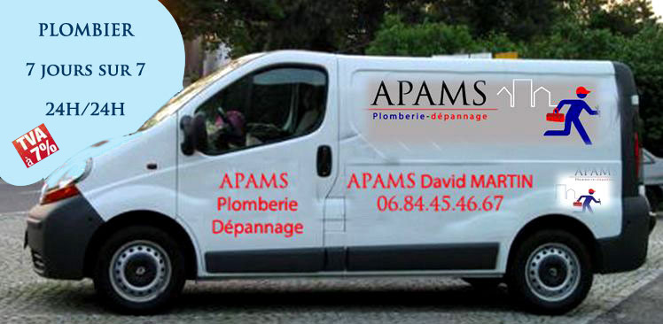 camion apams plomberie