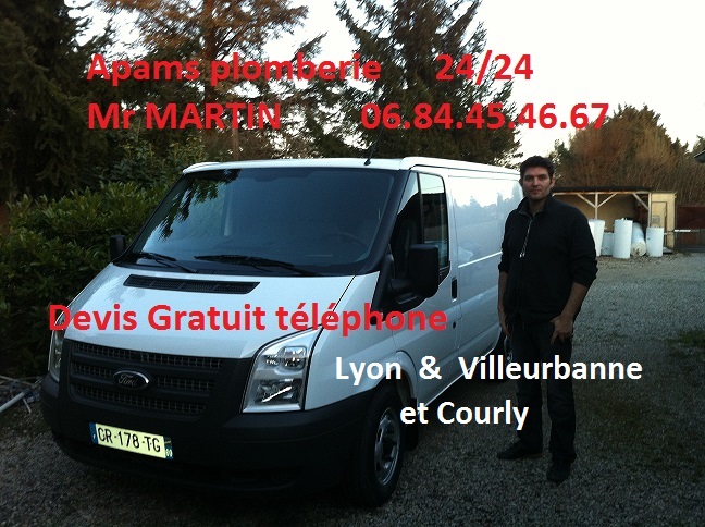 apams camion plomberie- David Martin plombier Mont d'Or camion apams plomberie David Martin plombier Mont d'Or